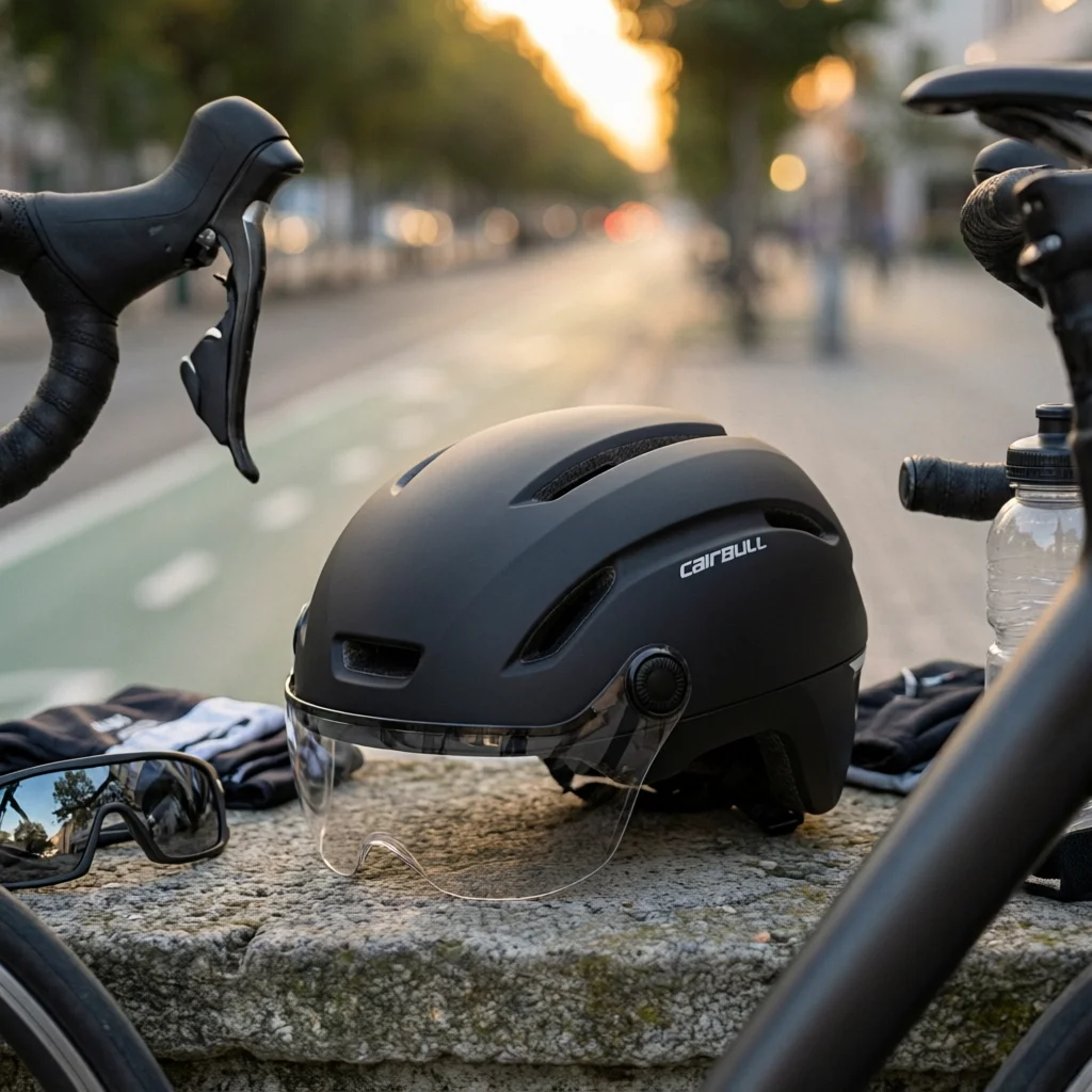 Electric Bicycle Commuter Helmet Ventilation Design City Cycling Helmet Sports Safety Gear Rear Light Fall-Resistant
Electric Bicycle Commuter Helmet Ventilation Design City Cycling Helmet Sports Safety Gear Rear Light Fall-Resistant