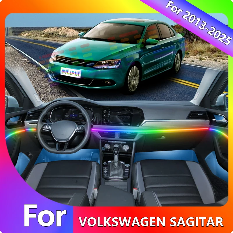 FILIPLI For 2014 For The Volkswagen Sagitar Ambient Light Car Gadgets Decorations Accessories 64 RGB Car Decoration Led Remote
FILIPLI For 2014 For The Volkswagen Sagitar Ambient Light Car Gadgets Decorations Accessories 64 RGB Car Decoration Led Remote