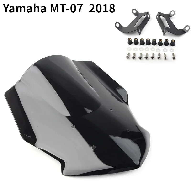 Yamaha motorcycle MT07 2018-2019 2020 FZ07 double bubble windshield deflector protector
Yamaha motorcycle MT07 2018-2019 2020 FZ07 double bubble windshield deflector protector