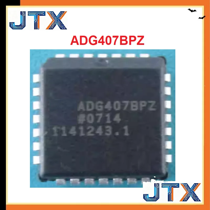 2 шт./лот чип аналогового переключателя ADG407BPZ ADG407 PLCC28
2 шт./лот чип аналогового переключателя ADG407BPZ ADG407 PLCC28