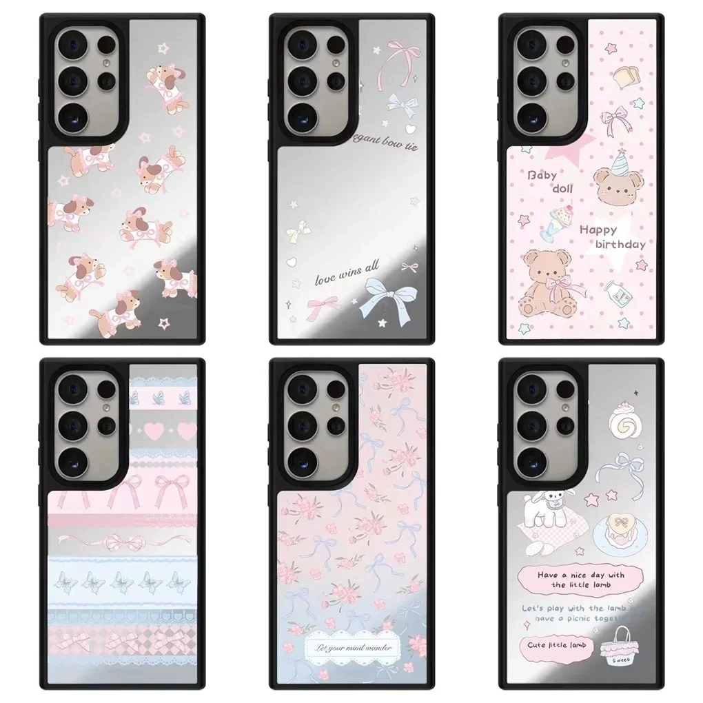 Forest Cartoon Mirror Surface Protective Case for Samsung Galaxy S25 S24 S23 Ultra Plus S25U S25+ Shell with MagSafe
Forest Cartoon Mirror Surface Protective Case for Samsung Galaxy S25 S24 S23 Ultra Plus S25U S25+ Shell with MagSafe