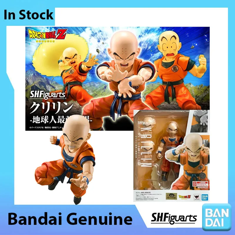 Bandai 100% Genuine Dragon Model Kit SHF Krillin Earth Strongest Man Anime Action Figure Collection Finished Model Boy Toys Gift
Bandai 100% Genuine Dragon Model Kit SHF Krillin Earth Strongest Man Anime Action Figure Collection Finished Model Boy Toys Gift