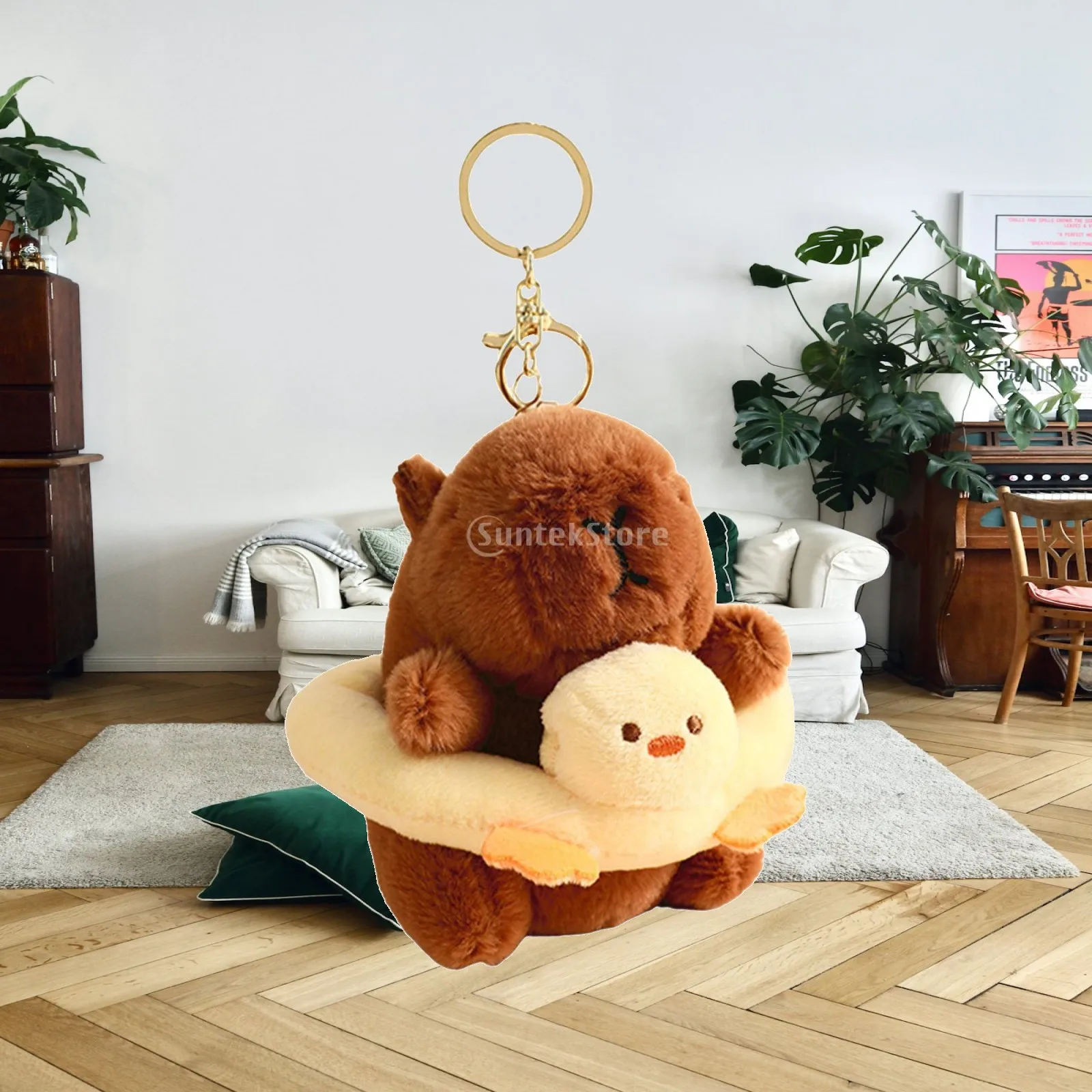 Realistic Capybara Plush Toy Keychain Small Stuffed Animal Key Holder Cute Pendant for Backpacks and Gifts
Realistic Capybara Plush Toy Keychain Small Stuffed Animal Key Holder Cute Pendant for Backpacks and Gifts