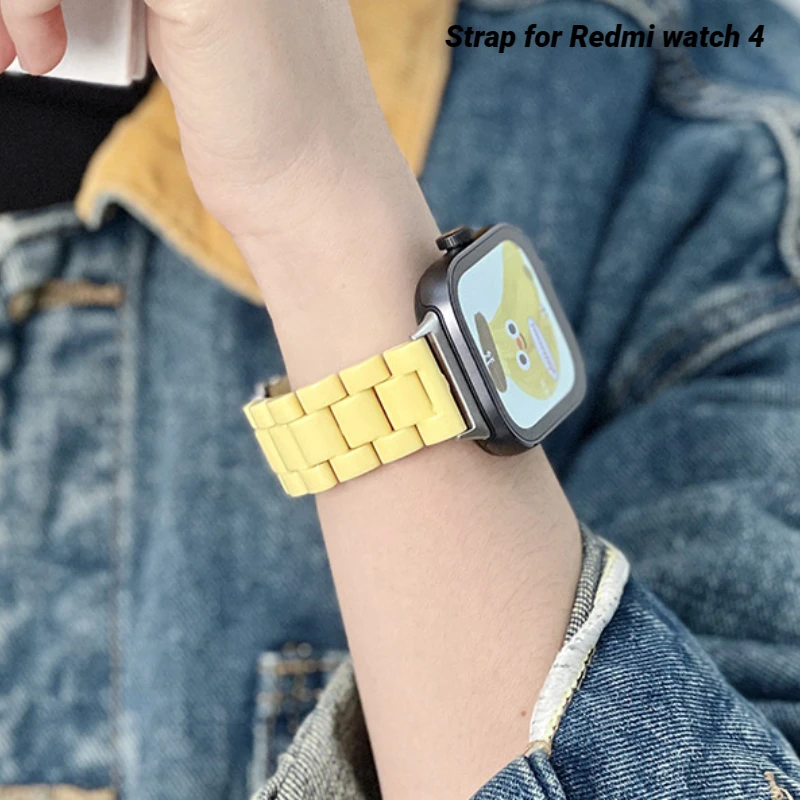 Ремешок резиновый для Redmi watch 4, сменный спортивный браслет для смарт-часов Redmi watch 4, браслет для мужчин и женщин
Ремешок резиновый для Redmi watch 4, сменный спортивный браслет для смарт-часов Redmi watch 4, браслет для мужчин и женщин