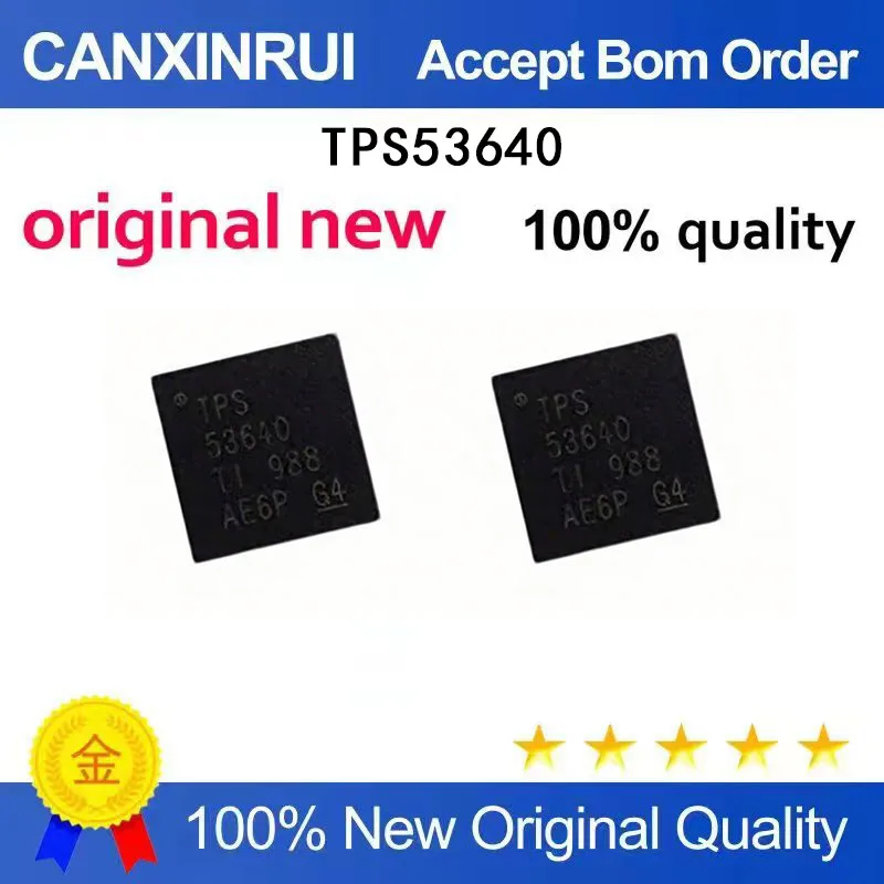 (5-100 pieces)Brand new original TPS53640RSBR TPS53640 53640 QFN spot chip
(5-100 pieces)Brand new original TPS53640RSBR TPS53640 53640 QFN spot chip