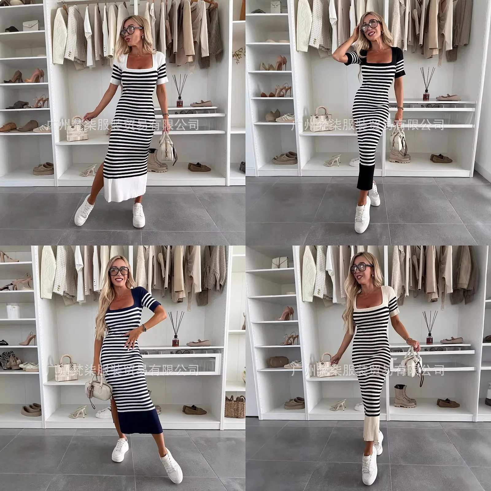 2026 Striped Knit Dress Spring Summer Slim Fit Bodycon Long Dress Jumpsuit Pants Playsuits
2026 Striped Knit Dress Spring Summer Slim Fit Bodycon Long Dress Jumpsuit Pants Playsuits