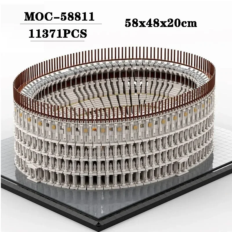 Building Block MOC-58811 Street View Splicing Building Block Model 11371PCS Adult and Children's Birthday Christmas Toy Gifts
Building Block MOC-58811 Street View Splicing Building Block Model 11371PCS Adult and Children's Birthday Christmas Toy Gifts