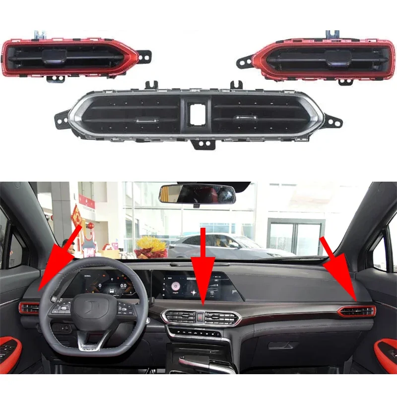 1pcs Car Front Dashboard Air Conditioning Outlet Central Vent for Changan Unit Uni-T
1pcs Car Front Dashboard Air Conditioning Outlet Central Vent for Changan Unit Uni-T