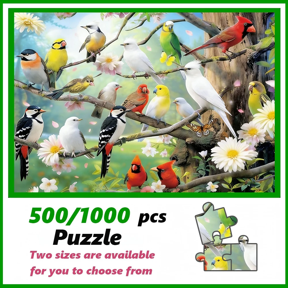 A high-quality 500/1000-piece puzzle, perfect for adults, is a fun family game that helps relieve stress and is great for birthd
A high-quality 500/1000-piece puzzle, perfect for adults, is a fun family game that helps relieve stress and is great for birthd