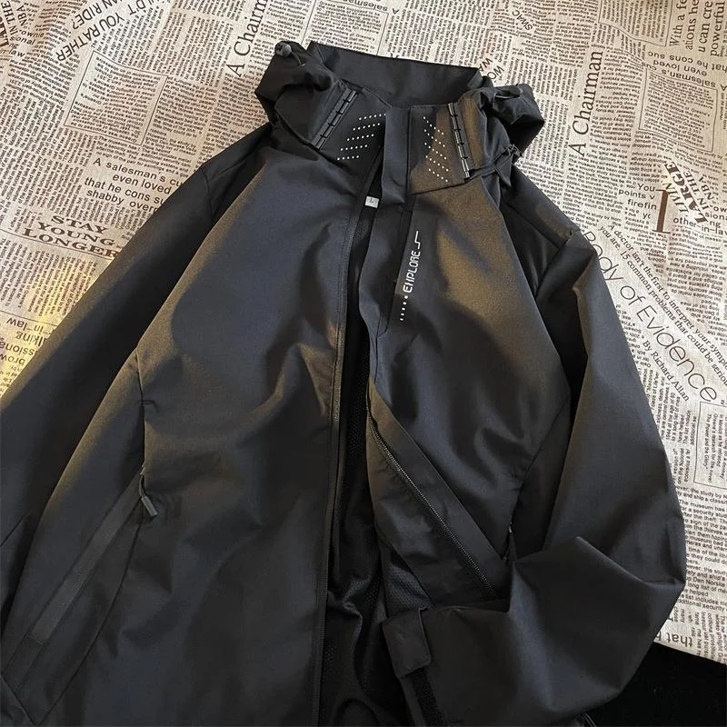Deeptown Vintage Harajuku Techwear Jacket Women Oversized Anorak Windbreakers Outdoor Korean Fashion Track Jackets Zipper Hooded
Deeptown Vintage Harajuku Techwear Jacket Women Oversized Anorak Windbreakers Outdoor Korean Fashion Track Jackets Zipper Hooded