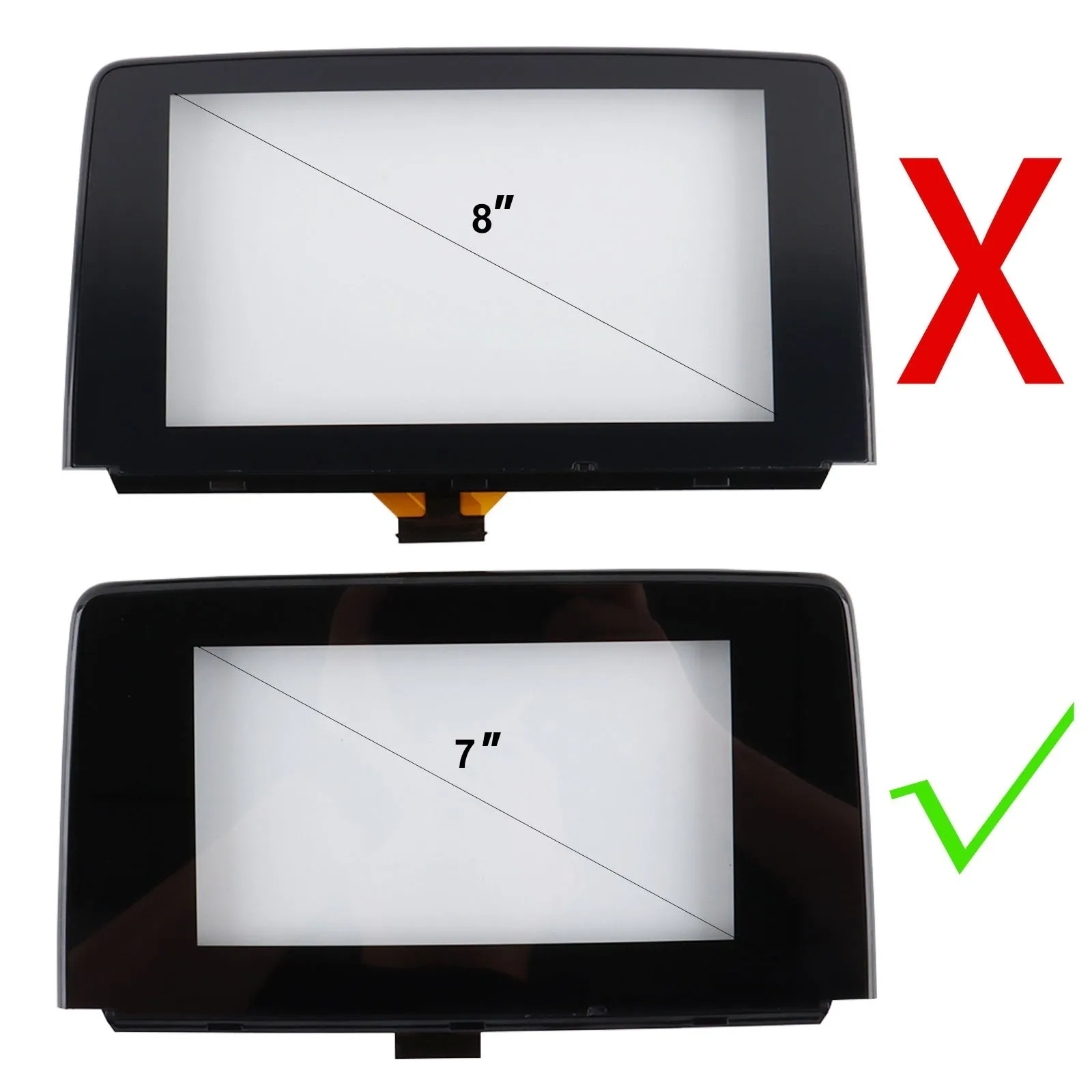 7" Touch Screen FOR 2016 - 2019 Mazda CX-9 Radio Display Replacement TK48 611J0 TK48-61-1J0
7" Touch Screen FOR 2016 - 2019 Mazda CX-9 Radio Display Replacement TK48 611J0 TK48-61-1J0