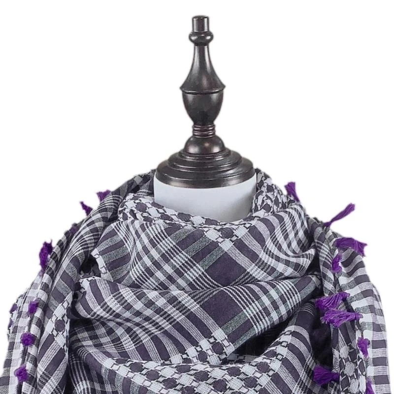 652F Shemagh Head Neck Scarf Men Women Shawl Kafiya Wrap Shemagh Scarf Hiking Scarves with Tassels Windproof
652F Shemagh Head Neck Scarf Men Women Shawl Kafiya Wrap Shemagh Scarf Hiking Scarves with Tassels Windproof