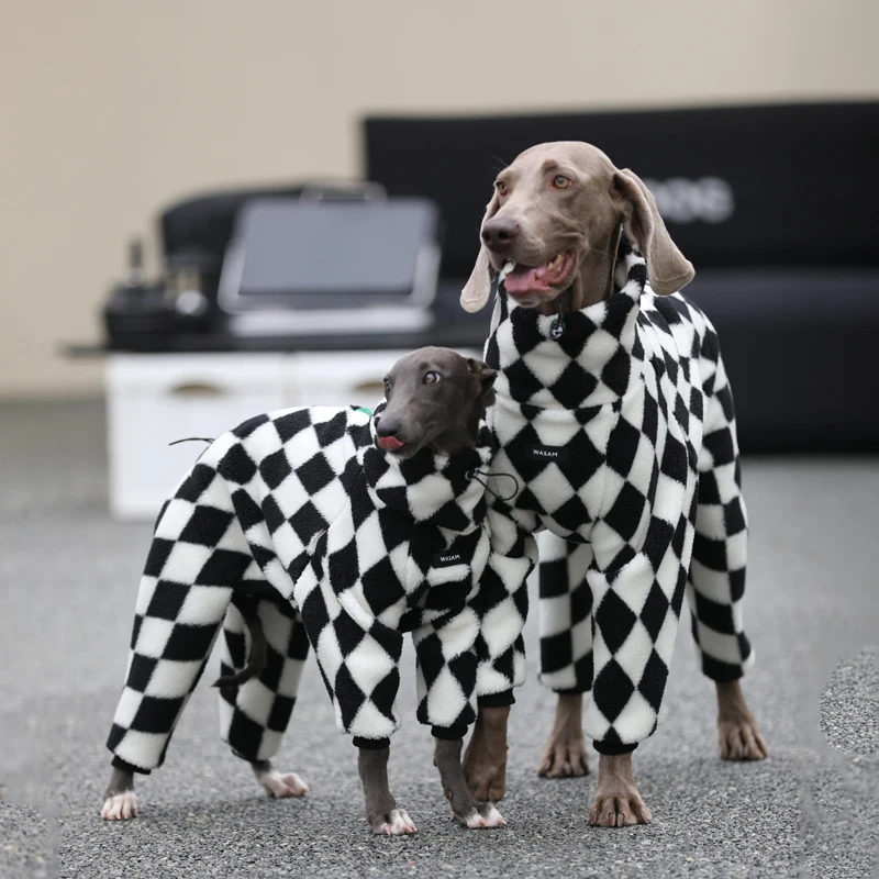 Thick Warm Golden Labrador Retriever Greyhound Dog Jumpsuit For Medium Large Dogs Big Dog Luxury Cotton Plaid Coat in Winter
Thick Warm Golden Labrador Retriever Greyhound Dog Jumpsuit For Medium Large Dogs Big Dog Luxury Cotton Plaid Coat in Winter