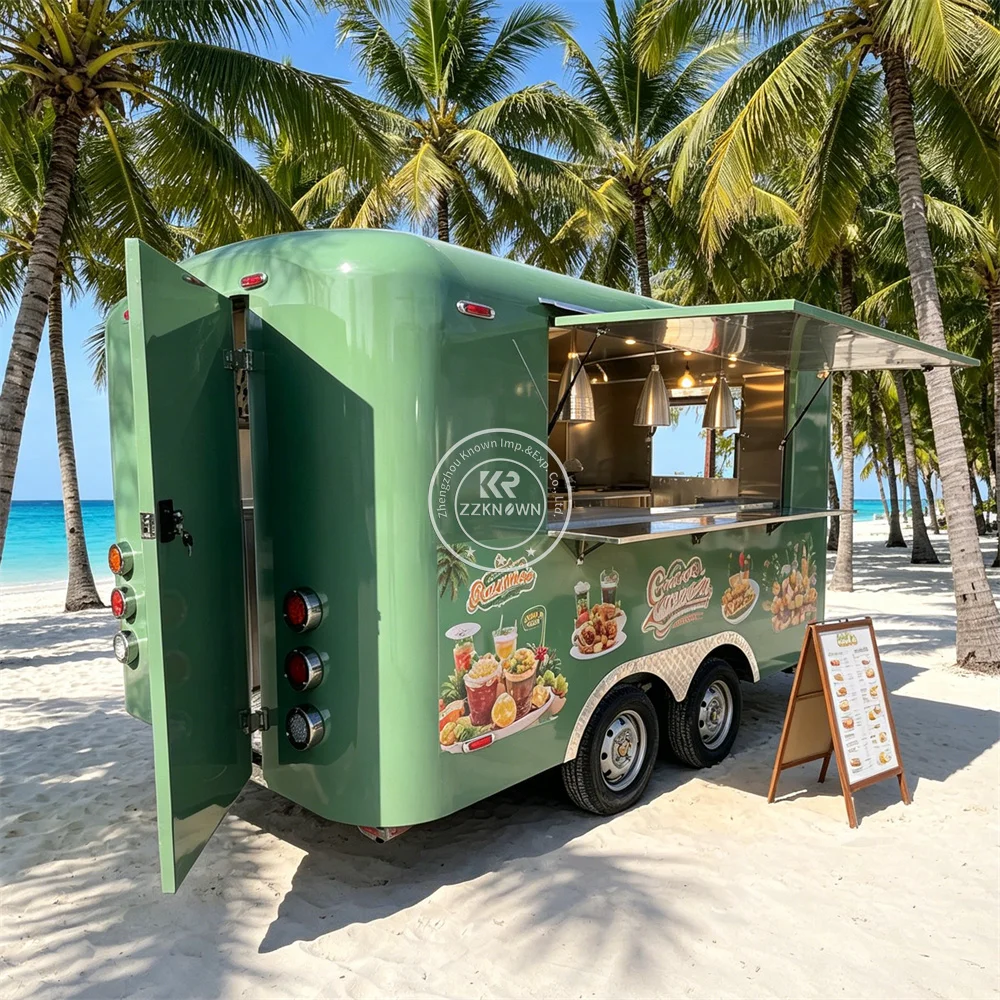 Fully Equipped Custom Outdoor Food Truck Commercial Mobile Kitchen Street Coffee Burger Pizza BBQ Catering Food Trailer
Fully Equipped Custom Outdoor Food Truck Commercial Mobile Kitchen Street Coffee Burger Pizza BBQ Catering Food Trailer