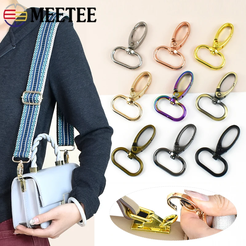 5/10Pcs 25mm Metal Buckles Swivel Lobster Buckle Bag Strap Spring Hook Keychain Snap Hooks Carabiner Clips DIY Bags Accessories
5/10Pcs 25mm Metal Buckles Swivel Lobster Buckle Bag Strap Spring Hook Keychain Snap Hooks Carabiner Clips DIY Bags Accessories