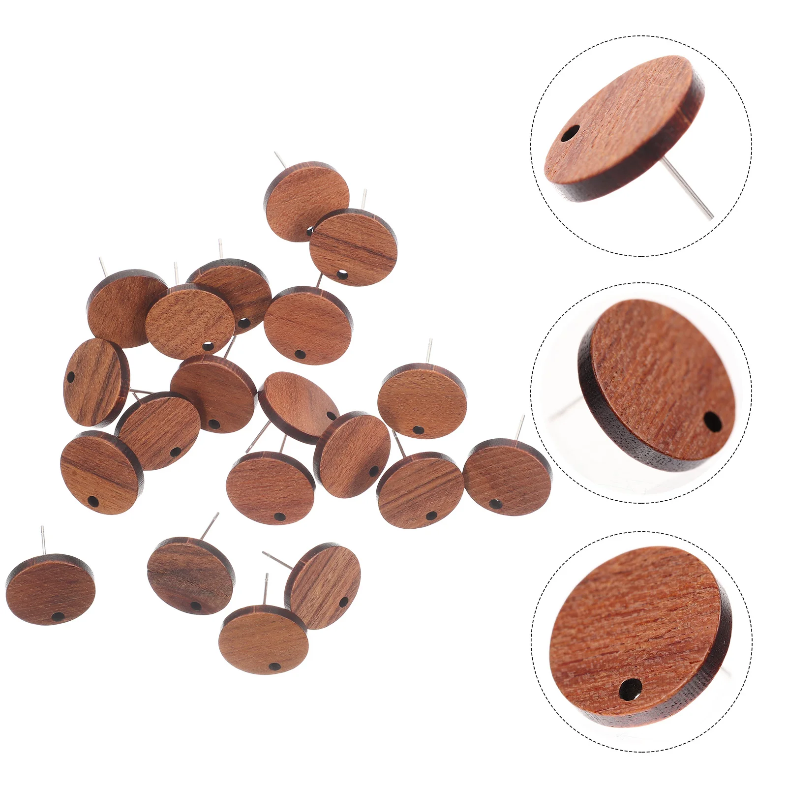 20 Pcs Post Base Accessories with Drop Earrings Wood Stud Posts Plugs for Concerts Jewelry Making Kit
20 Pcs Post Base Accessories with Drop Earrings Wood Stud Posts Plugs for Concerts Jewelry Making Kit