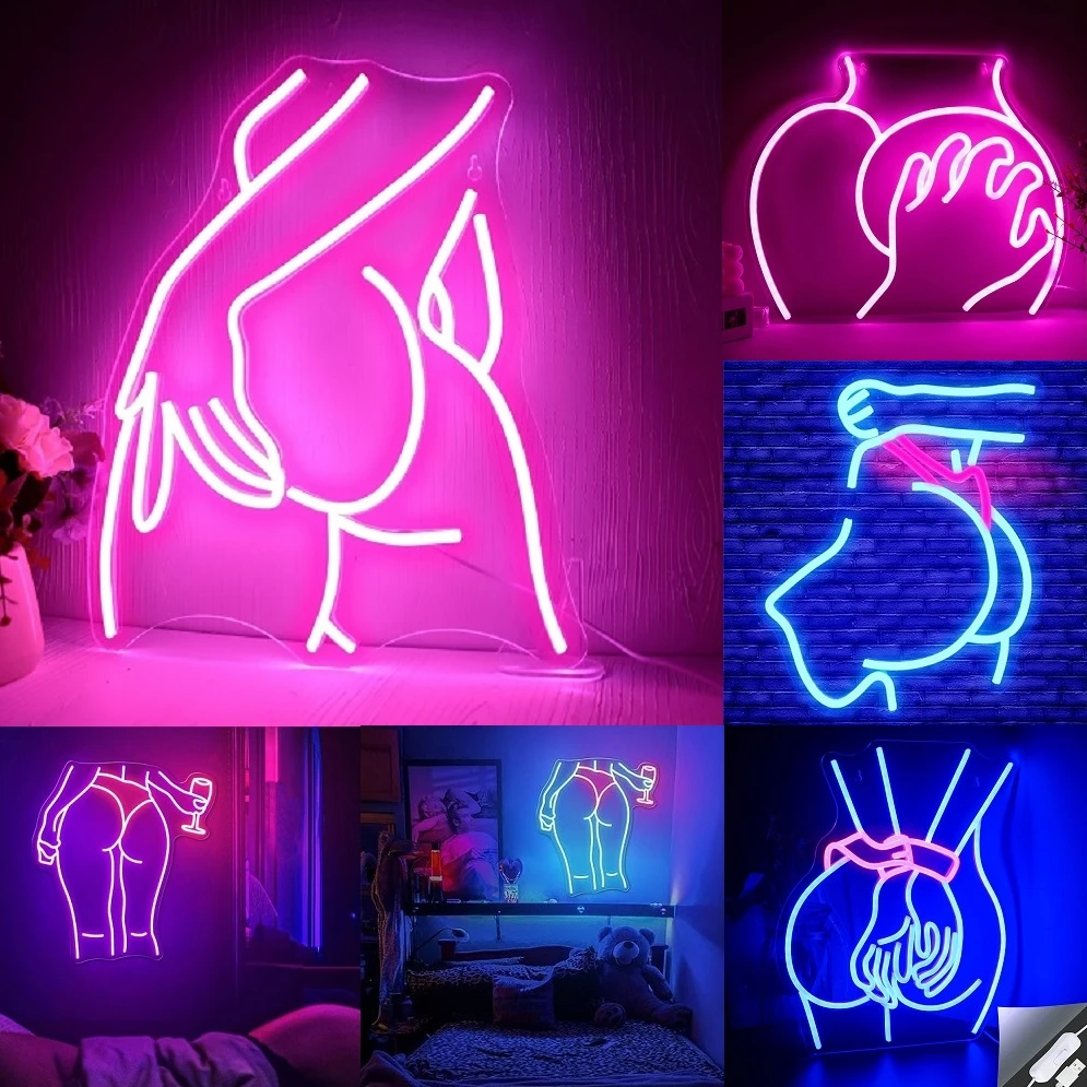 Lady Back Neon Sign Dimmable Signs for Man Cave Butt Shaped Sexy Led Sign Neon Woman Girl for Home Bar Bedroom Club Party Decor
Lady Back Neon Sign Dimmable Signs for Man Cave Butt Shaped Sexy Led Sign Neon Woman Girl for Home Bar Bedroom Club Party Decor