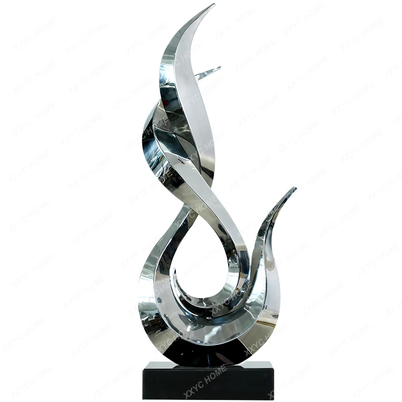 Abstract Stainless Steel Metal Ornaments Model Room Living Room Entrance Lucky Sculpture Aisle Decorations
Abstract Stainless Steel Metal Ornaments Model Room Living Room Entrance Lucky Sculpture Aisle Decorations