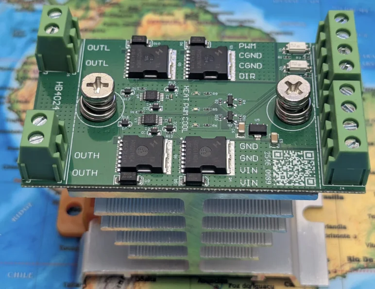 1200W H-bridge PWM control, high power, 40V 30A, rail-mounted, isolated input
1200W H-bridge PWM control, high power, 40V 30A, rail-mounted, isolated input