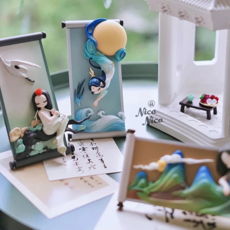 52Toys Blind Box Sleep Oriental Scroll Series Chinese Style Exquisite Collectible Toy Figurine Desktop Ornament Adult Collectors
52Toys Blind Box Sleep Oriental Scroll Series Chinese Style Exquisite Collectible Toy Figurine Desktop Ornament Adult Collectors