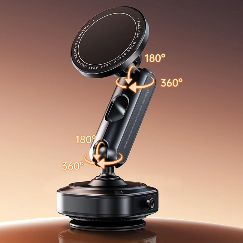 Magnetic Car Phone Stand with 360° Foldable and Rotatable Electric Vacuum Suction Cup for Front Windshield,Roof Window Scene
Magnetic Car Phone Stand with 360° Foldable and Rotatable Electric Vacuum Suction Cup for Front Windshield,Roof Window Scene