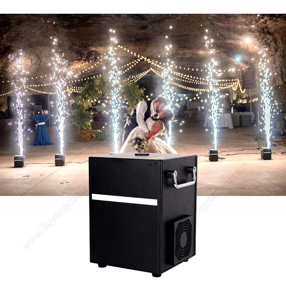 DMX512 Remote Control Cold Sparkler Machine Factory Price Wireless Mini Cold Spark Fountain For Wedding Party DJ Stage
DMX512 Remote Control Cold Sparkler Machine Factory Price Wireless Mini Cold Spark Fountain For Wedding Party DJ Stage