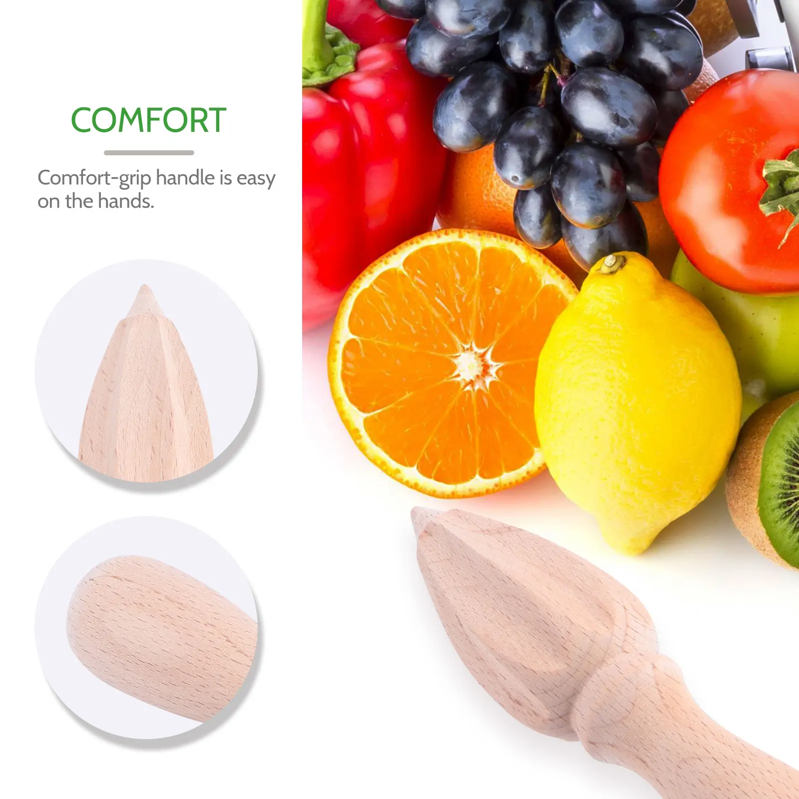 Wooden Citrus Reamer Lemon Cone Juicer For Oranges Limes Manual Fruit Press Tool Kitchen Gadgets Wood Lemon Squeezer Lime
Wooden Citrus Reamer Lemon Cone Juicer For Oranges Limes Manual Fruit Press Tool Kitchen Gadgets Wood Lemon Squeezer Lime