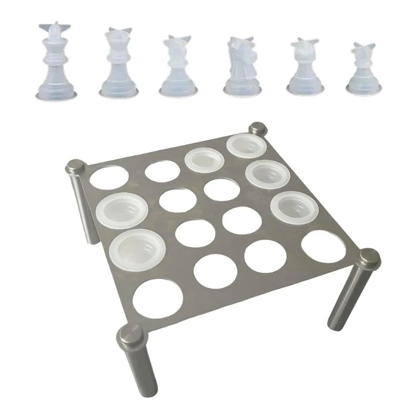 XXFD Board Game Moulds Elegant Metal Stand Chess Item Mould Chess Holder for Making
XXFD Board Game Moulds Elegant Metal Stand Chess Item Mould Chess Holder for Making