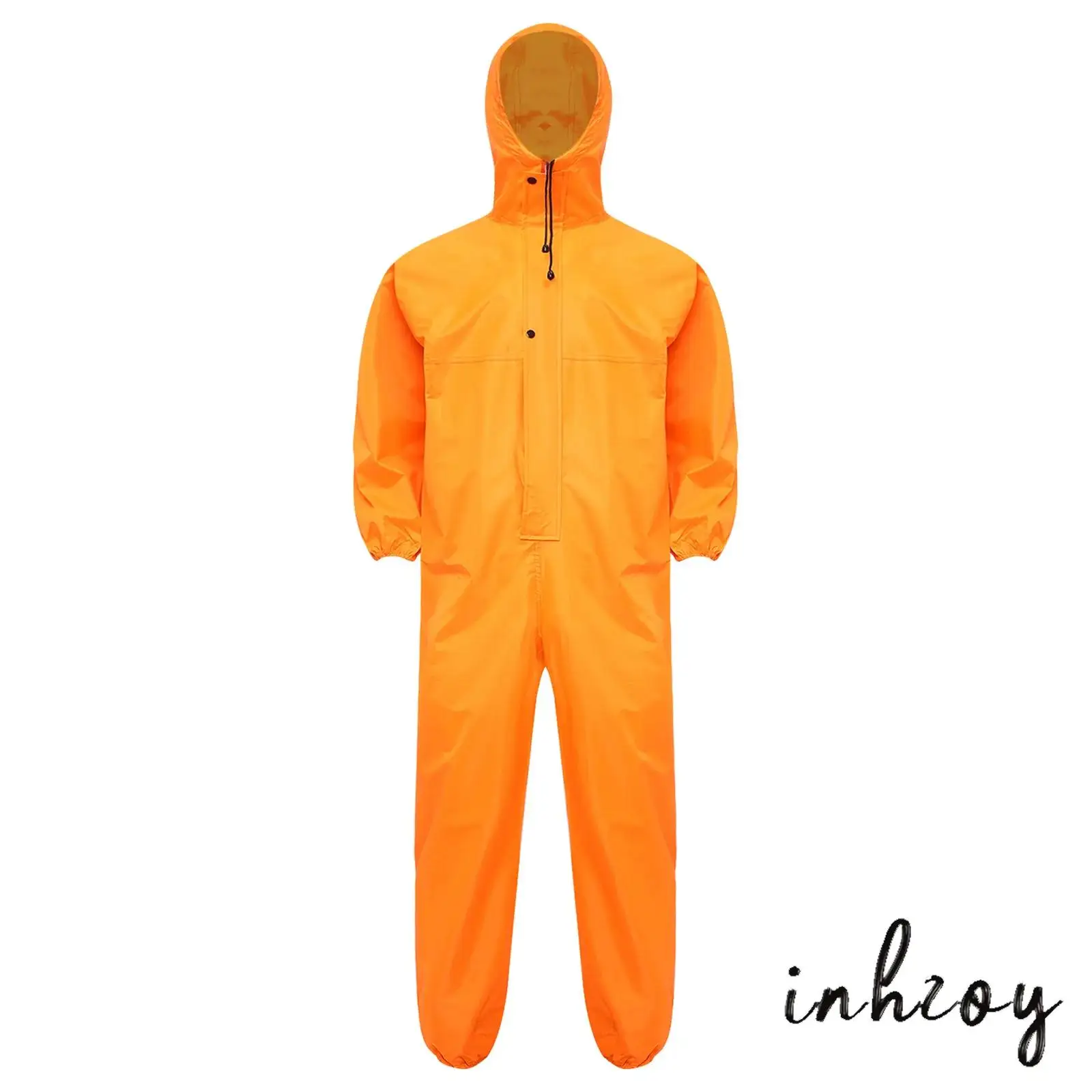 Unisex Adult Protective Coveralls with Hood Two-way Zipper Long Sleeve Joggers Jumpsuit Waterproof Full-body Workwear Raincoat
Unisex Adult Protective Coveralls with Hood Two-way Zipper Long Sleeve Joggers Jumpsuit Waterproof Full-body Workwear Raincoat