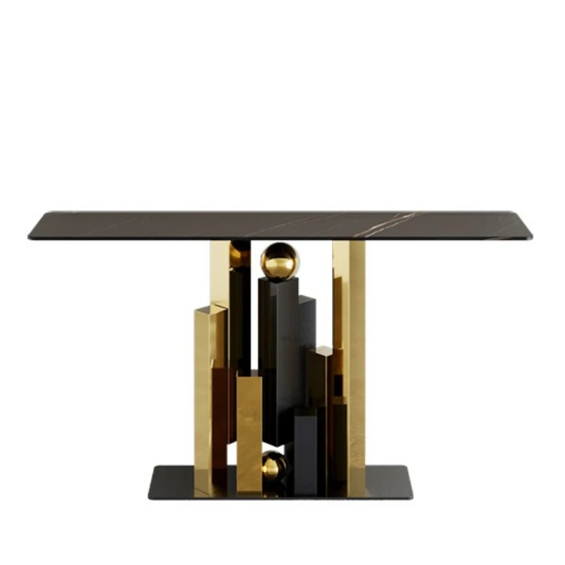 LMM Italian-style entrance cabinet light luxury living room wall table porch storage table
LMM Italian-style entrance cabinet light luxury living room wall table porch storage table