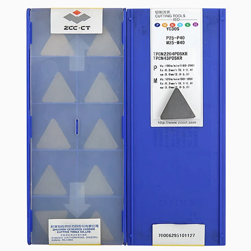 TPCN2204PDSKR YC30S/TPCN2204PDSKR YBC301 ZCC.CT CNC carbide inserts turning tools milling tools 10pcs/box
TPCN2204PDSKR YC30S/TPCN2204PDSKR YBC301 ZCC.CT CNC carbide inserts turning tools milling tools 10pcs/box
