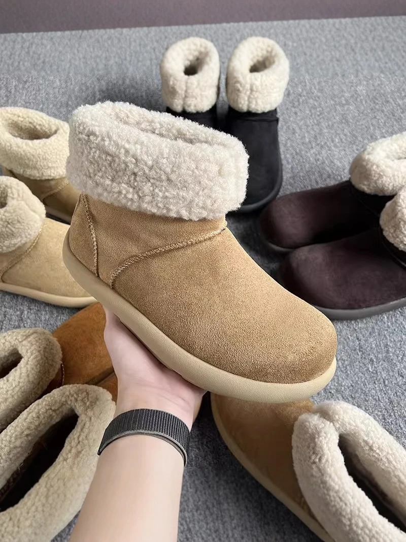 Northeast Men's Winter Snow Boots 2025 New Style Fleece Lined Thickened Warm Fur Integrated Anti-Cold Cotton Shoes
Northeast Men's Winter Snow Boots 2025 New Style Fleece Lined Thickened Warm Fur Integrated Anti-Cold Cotton Shoes