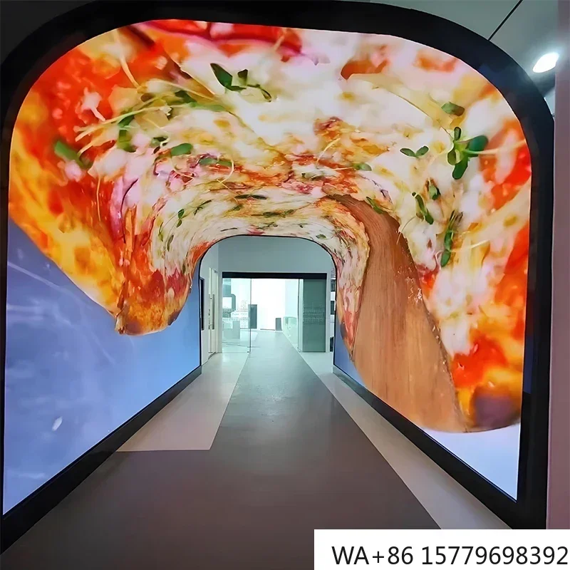 Indoor P2 Flexible LED Panel Foldable Curved Screen for Exhibition Halls & Tunnels
Indoor P2 Flexible LED Panel Foldable Curved Screen for Exhibition Halls & Tunnels