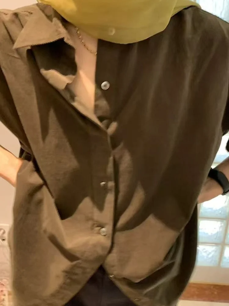 Весна 2026: Женская вельветовая рубашка с длинным рукавом, повседневная, свободного кроя, в корейском стиле, для многослойных образов, модная, винтажная
Весна 2026: Женская вельветовая рубашка с длинным рукавом, повседневная, свободного кроя, в корейском стиле, для многослойных образов, модная, винтажная