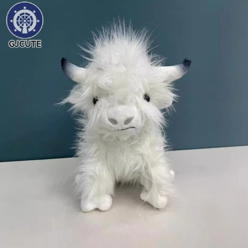 1 шт., мягкие плюшевые игрушки Highland Cow Cattlle, 28 см, имитация Кэлои, кремовая хайлендская корова, плюшевая кукла, подарок для детей
1 шт., мягкие плюшевые игрушки Highland Cow Cattlle, 28 см, имитация Кэлои, кремовая хайлендская корова, плюшевая кукла, подарок для детей