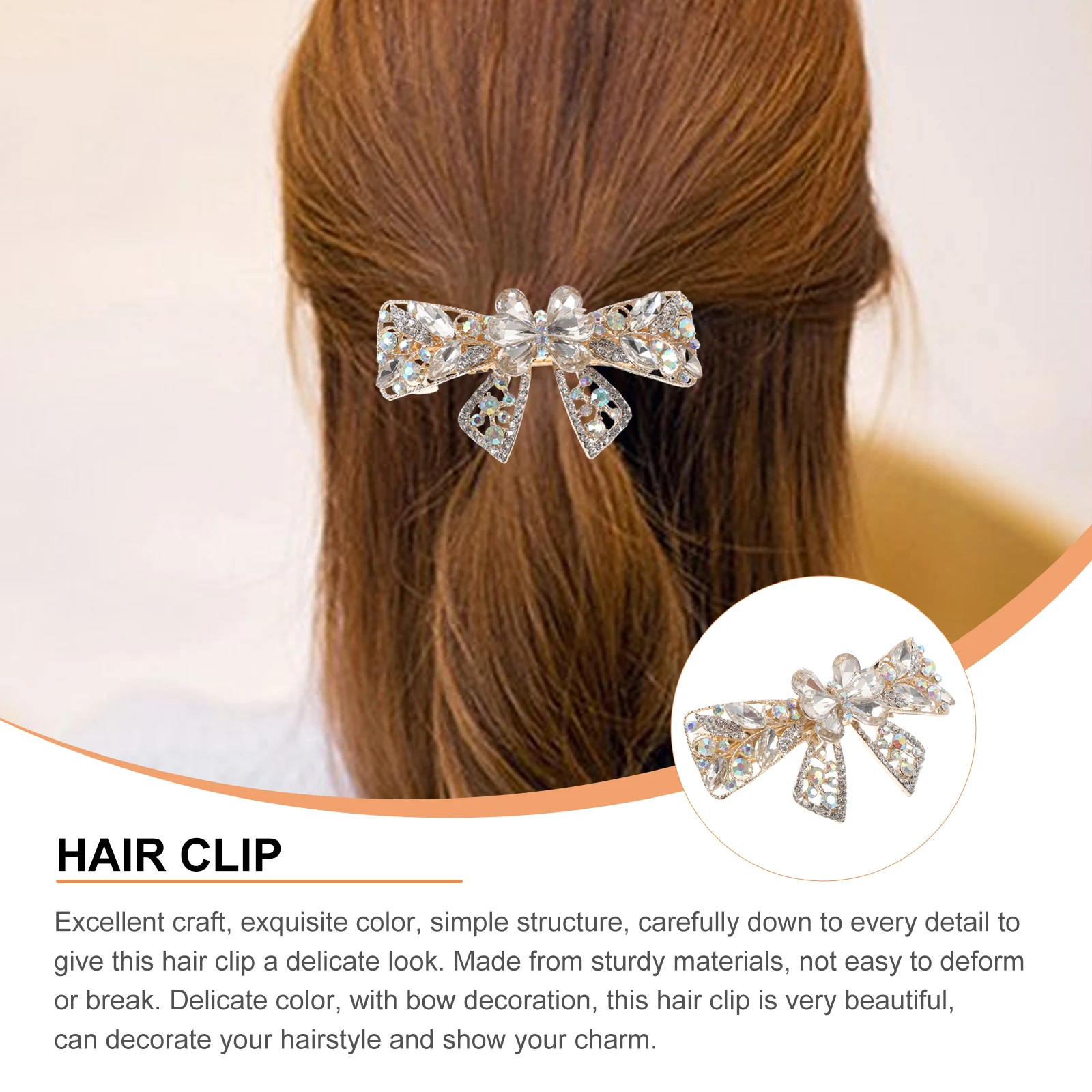 Rhinestone Hair Clip 1Pc Alloy Women Accessories Blue Color Spring Bow Vintage Hairpins Decorative Large Clips For Girls
Rhinestone Hair Clip 1Pc Alloy Women Accessories Blue Color Spring Bow Vintage Hairpins Decorative Large Clips For Girls