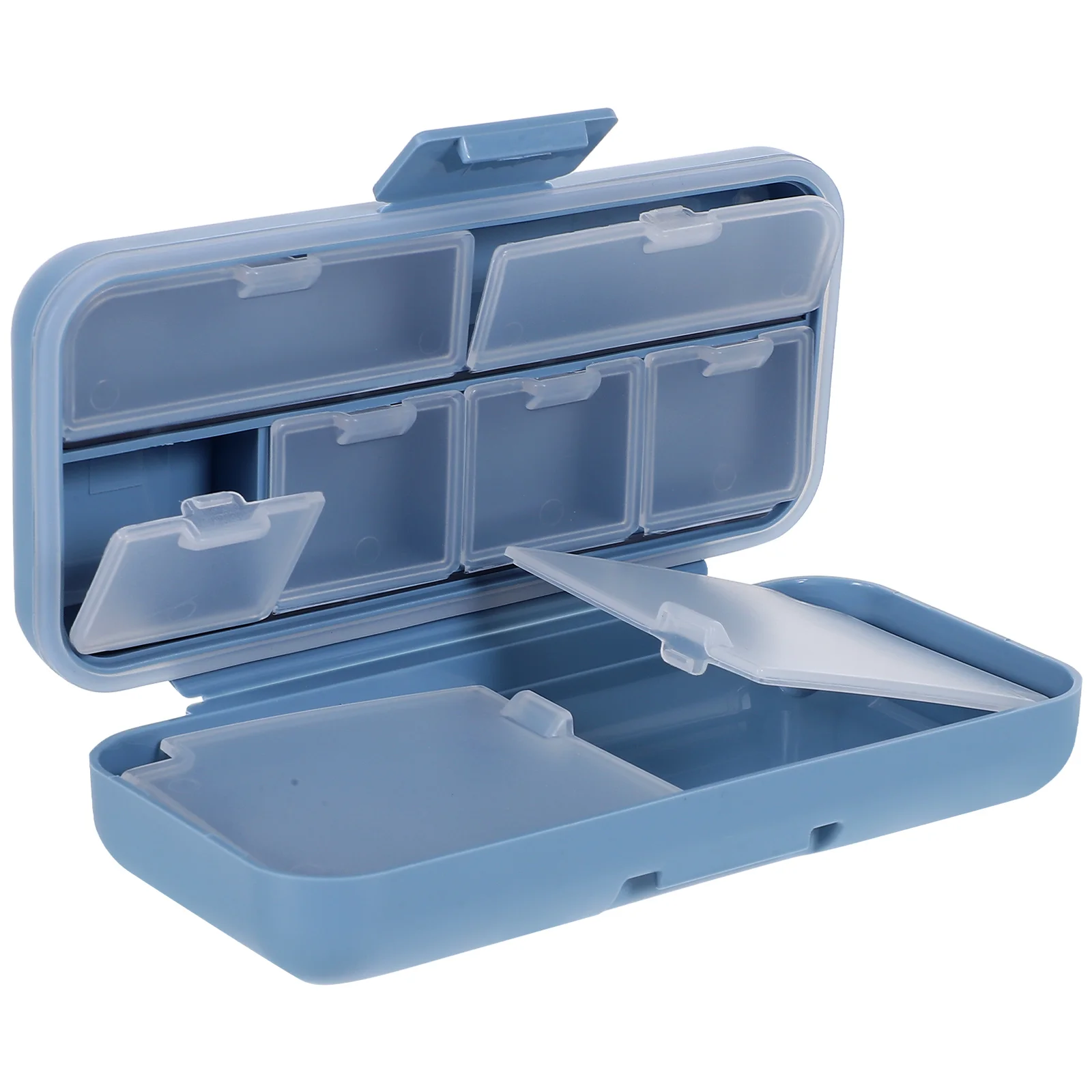 Portable Medicine Case Multi-Grid Compact Organizer Detachable Pill Box For Daily Use Household Travel Storage
Portable Medicine Case Multi-Grid Compact Organizer Detachable Pill Box For Daily Use Household Travel Storage