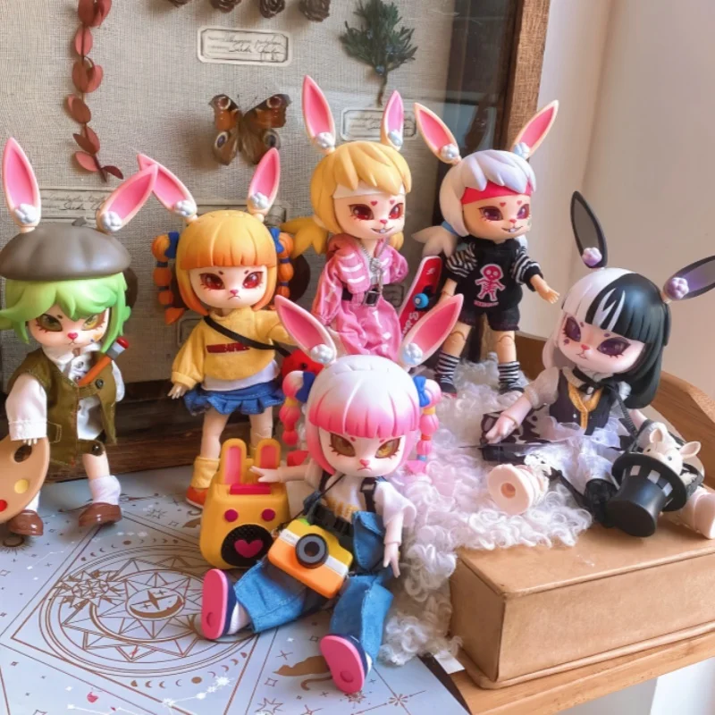 Горячие 1/12 Бонни Кролики Bjd Куклы Подвижные Фигурки Ob11 Симпатичная Кукла Bjd Слепая Коробка Таинственная Коробка Коллекционные Модели Орнамент Игрушки Подарки
Горячие 1/12 Бонни Кролики Bjd Куклы Подвижные Фигурки Ob11 Симпатичная Кукла Bjd Слепая Коробка Таинственная Коробка Коллекционные Модели Орнамент Игрушки Подарки