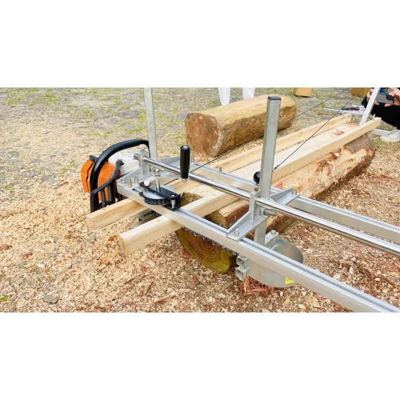 24 Inch Portable Chainsaw Mill Lumber Cutting , Heavy Duty Metal Sawmill Attachment for Wood Milling,Outdoor Log Cutting Tools
24 Inch Portable Chainsaw Mill Lumber Cutting , Heavy Duty Metal Sawmill Attachment for Wood Milling,Outdoor Log Cutting Tools