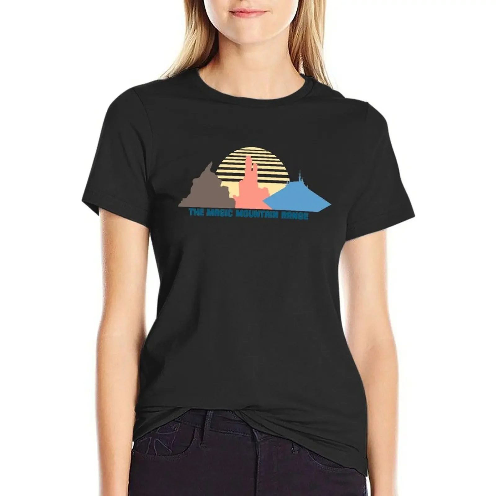 The Magic Mountain Range T-Shirt Female clothing graphics customizeds plus sizes black t-shirts for Women
The Magic Mountain Range T-Shirt Female clothing graphics customizeds plus sizes black t-shirts for Women