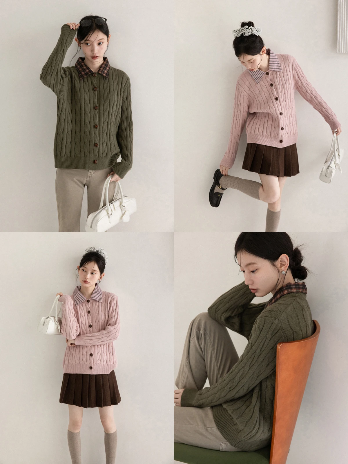 Retro Ne Knitted Cardigan Women's Pink Sweater Spring Slimming Top Breathable Casual Sle Pure Color Spring 2026
Retro Ne Knitted Cardigan Women's Pink Sweater Spring Slimming Top Breathable Casual Sle Pure Color Spring 2026