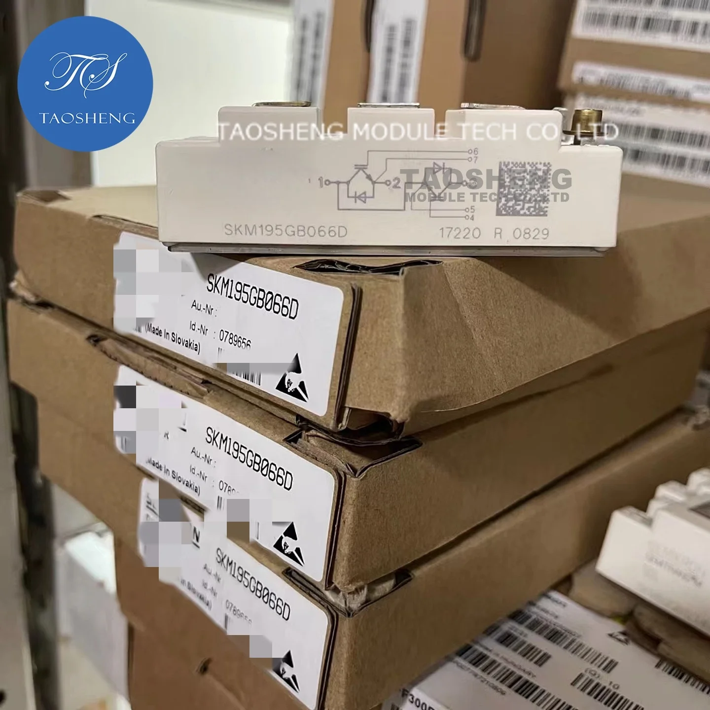 1 шт. SKM195GB066D 195A/600V Новый и оригинальный IGBT-модуль 【TAOSHENG】 # TS006
1 шт. SKM195GB066D 195A/600V Новый и оригинальный IGBT-модуль 【TAOSHENG】 # TS006