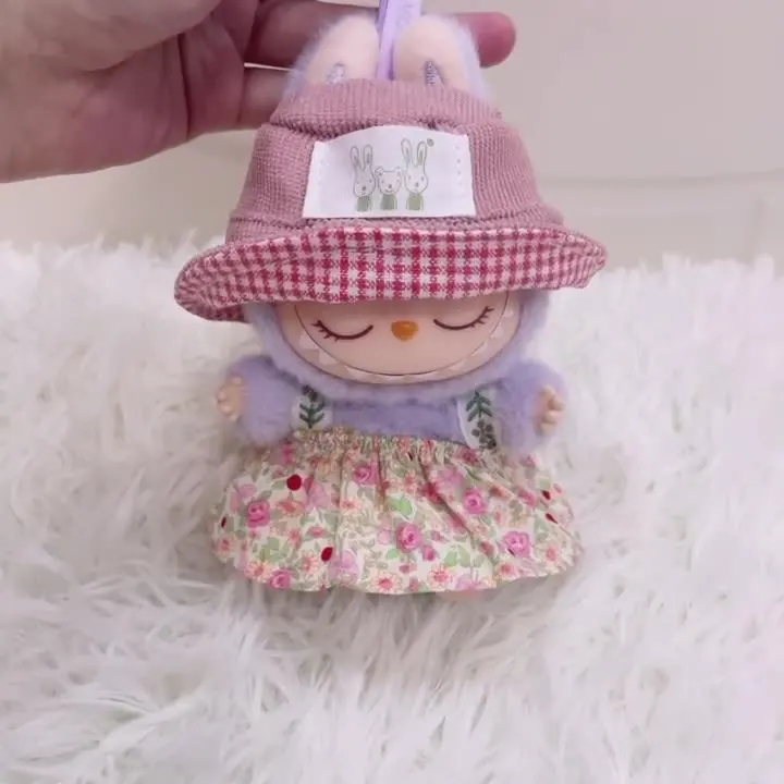 Labubu Doll Clothing Cute Floral Skirt 17cm Plush Doll Clothing Replacement Labubu I II Idol Doll Sitting Party Accessories
Labubu Doll Clothing Cute Floral Skirt 17cm Plush Doll Clothing Replacement Labubu I II Idol Doll Sitting Party Accessories