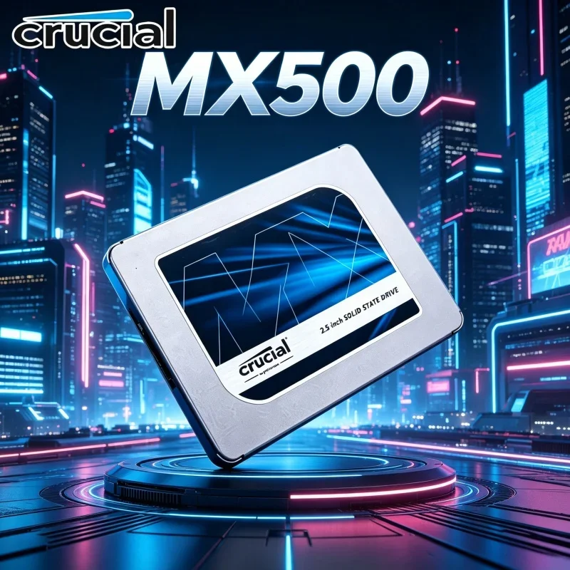 Crucial MX500 SATA Internal SSD 2.5 Inch, 240GB/1TB/2TB Optional 3D NAND High Speed Drive, for Gaming PC Laptop Desktop Computer
Crucial MX500 SATA Internal SSD 2.5 Inch, 240GB/1TB/2TB Optional 3D NAND High Speed Drive, for Gaming PC Laptop Desktop Computer