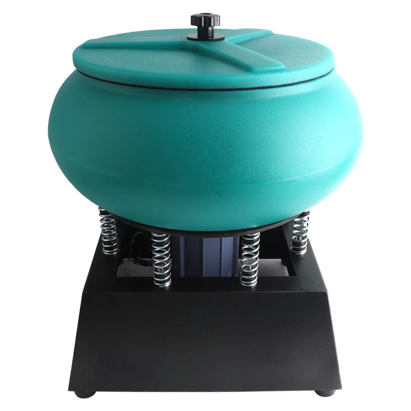 Desktop Electric Vibration Polishing Machine Multi-function Stone Jewelry Craft Surface Grinding Processing Tools