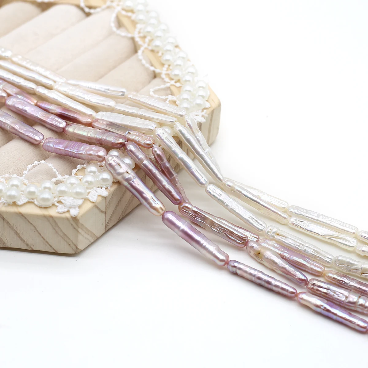 Natural Freshwater Pearl Baroque Pearl Beaded Irregular Spaced Loose Beads for Jewelry Making DIY Necklace Bracelet Accessories
Natural Freshwater Pearl Baroque Pearl Beaded Irregular Spaced Loose Beads for Jewelry Making DIY Necklace Bracelet Accessories