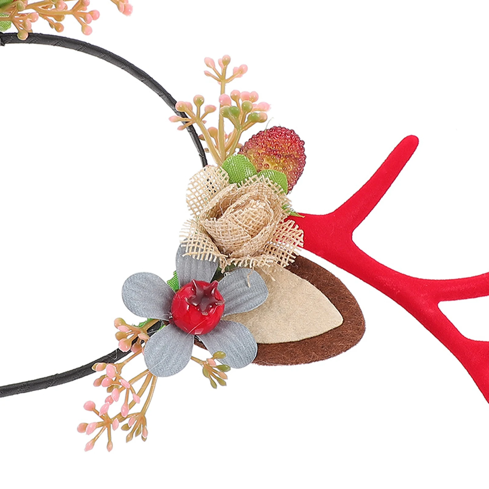 1 pc Antler Headband Red Xmas Party Hair Decor For Christmas Celebration Adult Costume Accessory Holiday Carnival Headdress
1 pc Antler Headband Red Xmas Party Hair Decor For Christmas Celebration Adult Costume Accessory Holiday Carnival Headdress