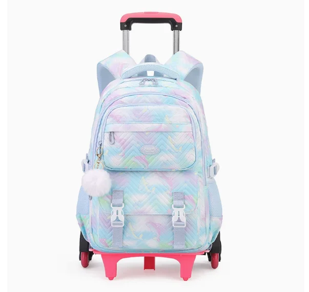 Girls School Wheeled Backpack Bag School Rolling Backpack for Girl School Trolley Bag Elementary Middle School Wheeled Backpack
Girls School Wheeled Backpack Bag School Rolling Backpack for Girl School Trolley Bag Elementary Middle School Wheeled Backpack