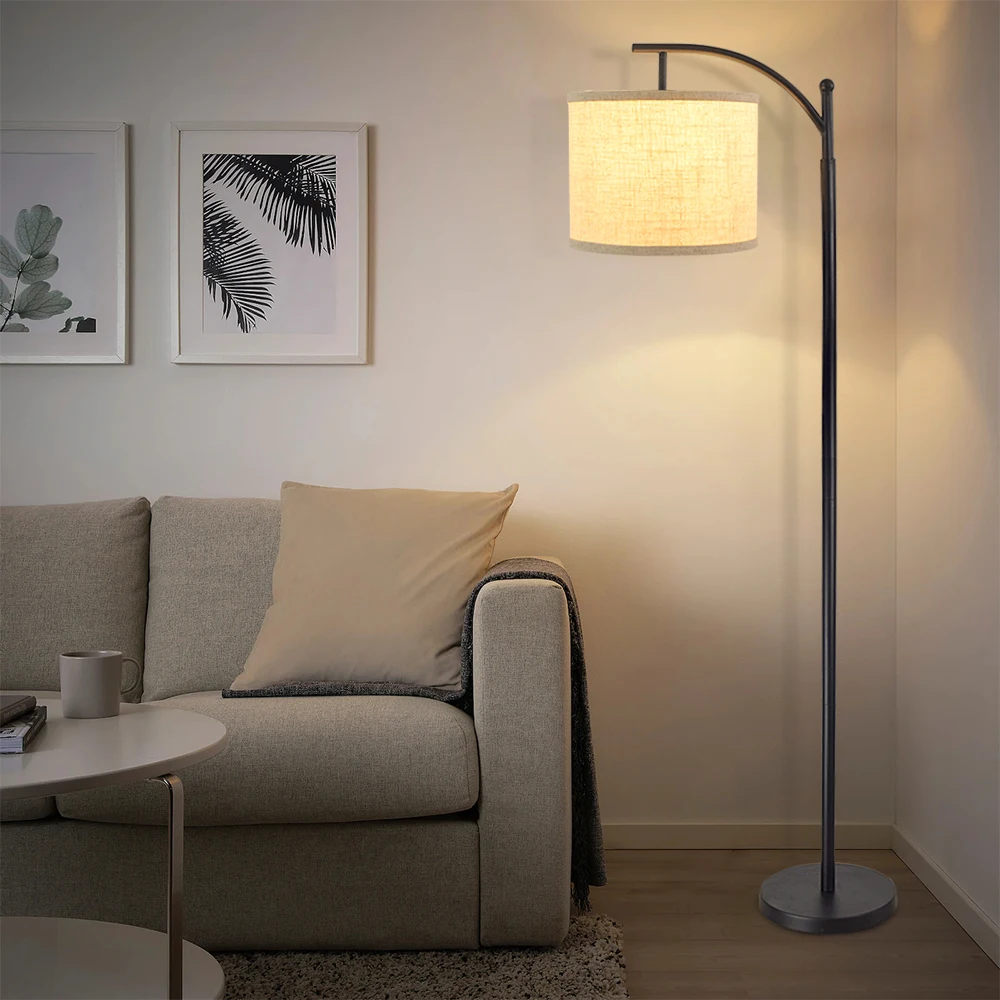 Depuley Modern Arc Led Floor Lamp Farmhouse Standing Floor Lamps with Hanging Lampshade Industrial Reading Lighting for Bedroom
Depuley Modern Arc Led Floor Lamp Farmhouse Standing Floor Lamps with Hanging Lampshade Industrial Reading Lighting for Bedroom
