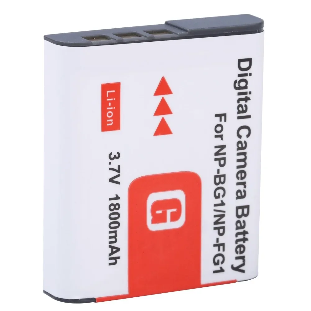 For Sony DSC-W30 W35 W50 W55 W70 W80 WX1 WX10 HX9V H10 H20 H70 H50 H55 H90 Replace BatteryNP-BG1 1800mAh Digital Camera Battery
For Sony DSC-W30 W35 W50 W55 W70 W80 WX1 WX10 HX9V H10 H20 H70 H50 H55 H90 Replace BatteryNP-BG1 1800mAh Digital Camera Battery